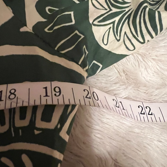 FARM Rio Green and Cream Jumpsuit - Picture 4 of 5